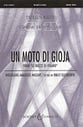 Un Moto Di Gioja Unison choral sheet music cover